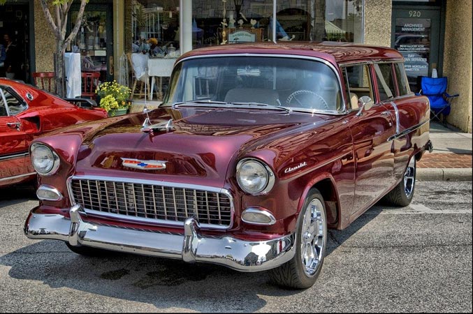 vintage maroon Chevrolet vintage maroon Chevrolet