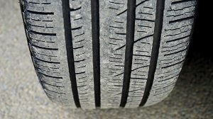 Tire Tread Close-Up