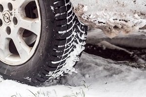 tire in winter