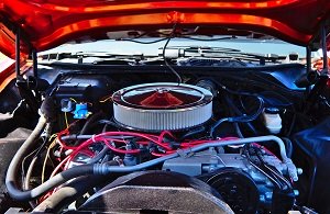 Engine Air Filter and Engine Bay