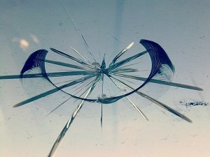 Small Windshield Crack