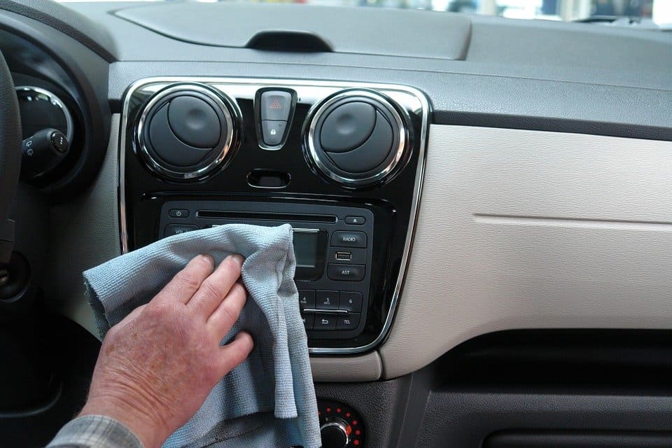 Cleaning a Vehicle Interior