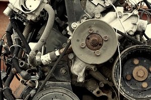 Automotive Serpentine Belt and Engine Components 