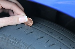 Penny Tire Tread Inspection