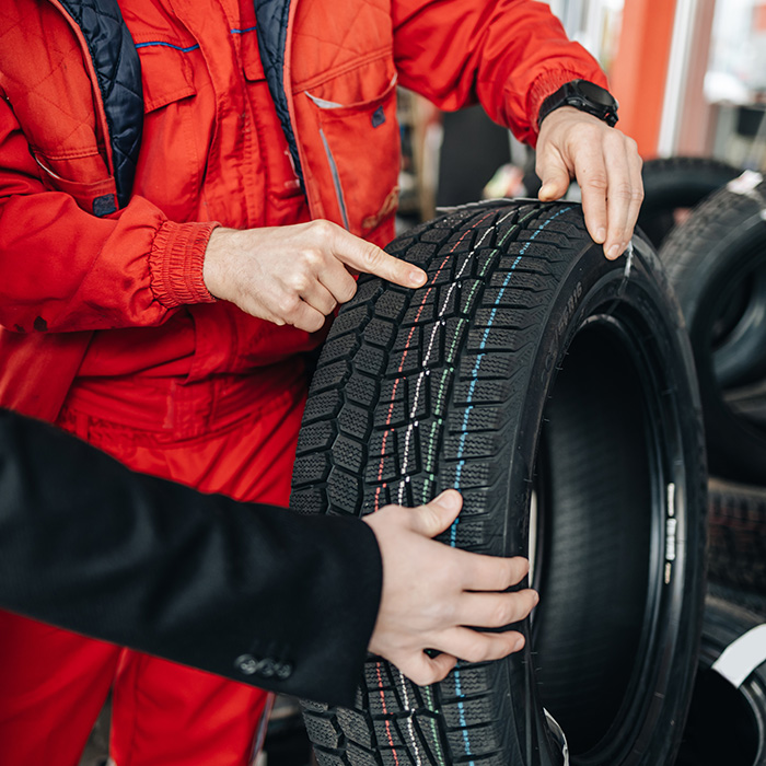 customer looking for some good new winter tires
